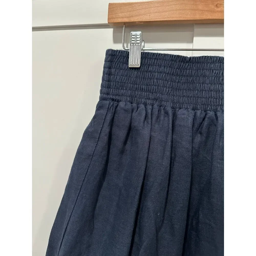 Sundays by We Are Sundays Linen Maxi Skirt Size S